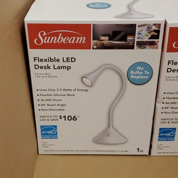 Sunbeam LED flexible desk lamp - Picture 2 of 5